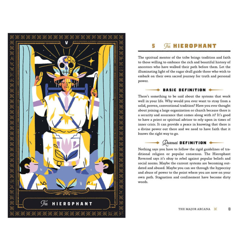 Sugar skull tarot deck 03