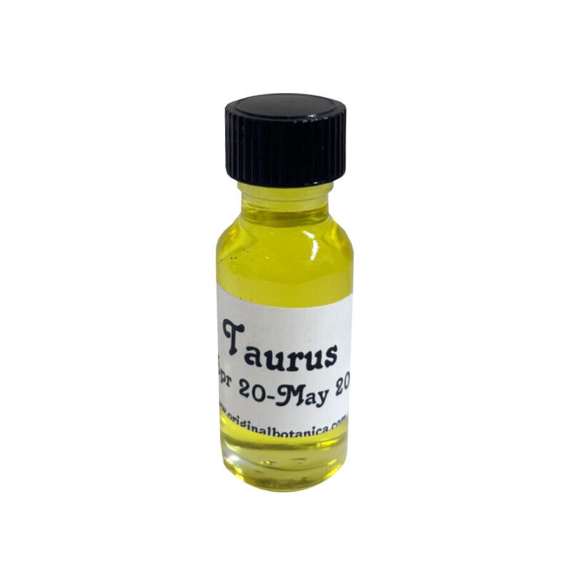 Taurus zodiac oil