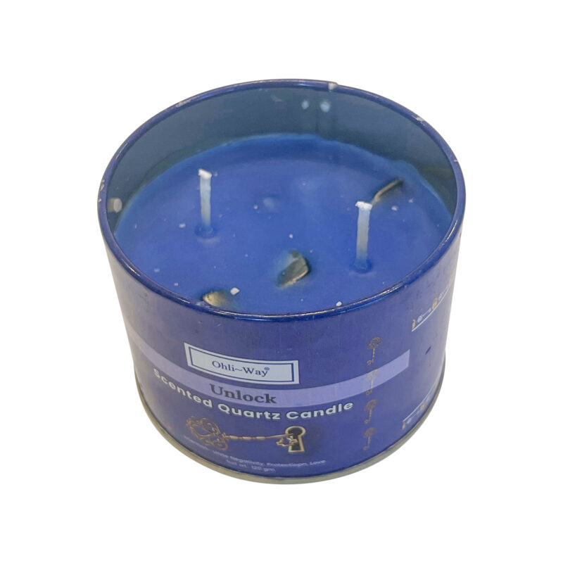 Unlock destrancadera scented quartz candle top 2