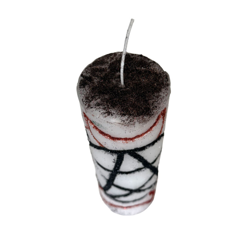 Unlock path hand carved candle 01