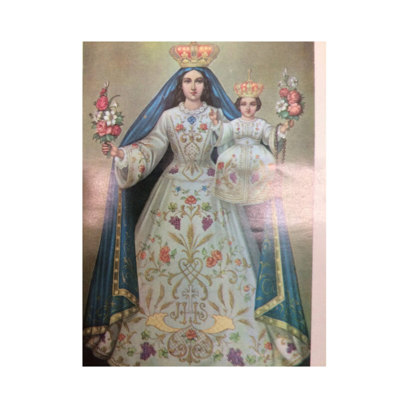 Virgin candelaria card 55333