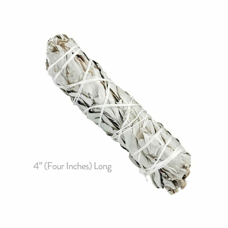 White sage smudge stick 4 inches