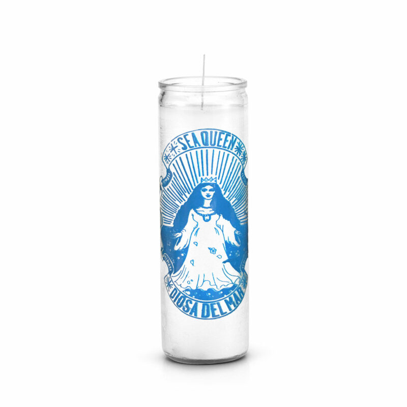 yemaya sea queen orisha candle