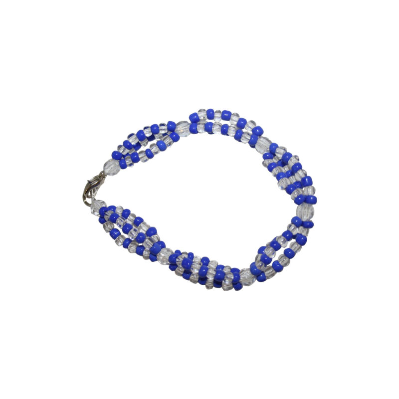 Yemaya 3 hilo santeria bracelet 71849