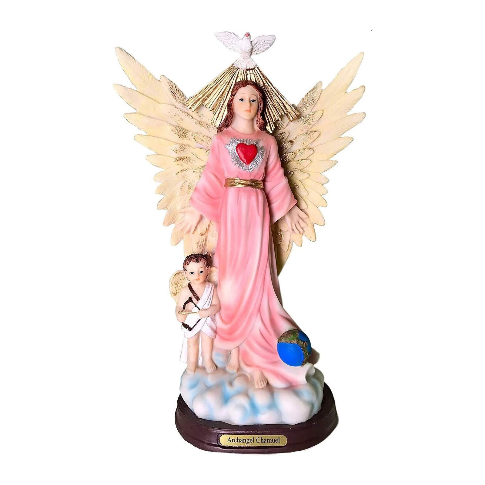Archangel Chamuel Statue 12"