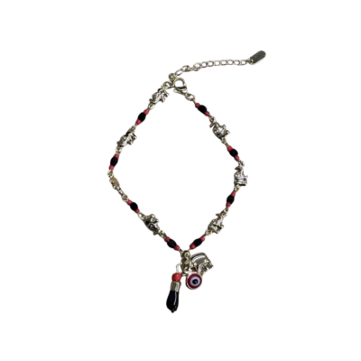 Azabache lucky elephant ankle