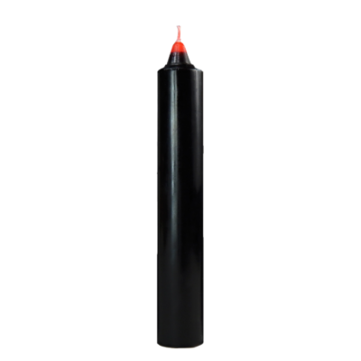 Double Action Reversible Jumbo Candle Black Red