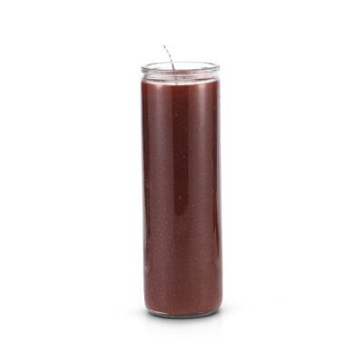 Candle Brown Plain 7 Day
