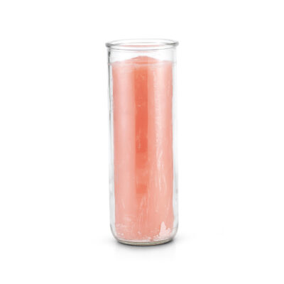 Candle Pink Pullout 7 Day