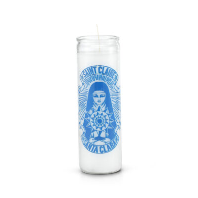 Candle Saint Clair Santa Clara 7 Day White