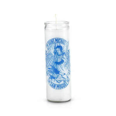 Candle Saint Michael San Miguel White 7 Day