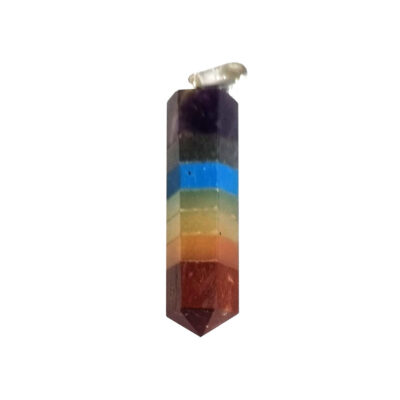 Chakra stone binded pendant 14330