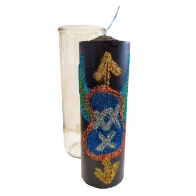 Custom destroy your enemy candle 01707