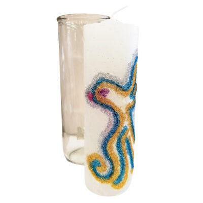 Custom remember burn honor candle 40618
