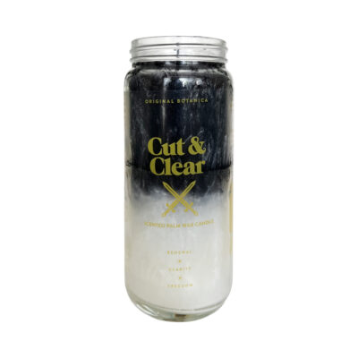 Cut and clear candle palm wax 01