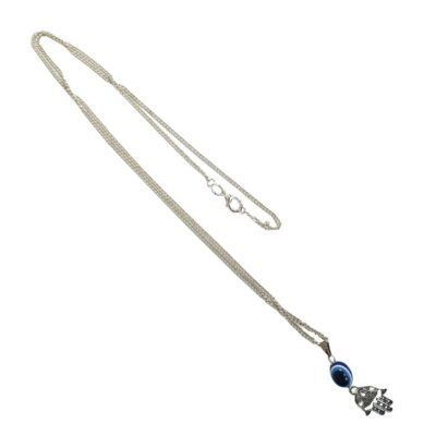 Evil eye hamsa necklac