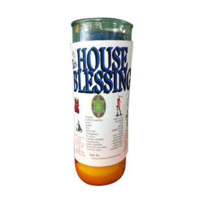 House blessing custom big al candles 99211