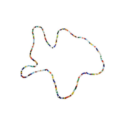 Indio collar beaded necklace 03771