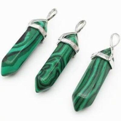Malachite necklace 51468
