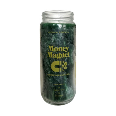 Money magnet candle palm wax 01