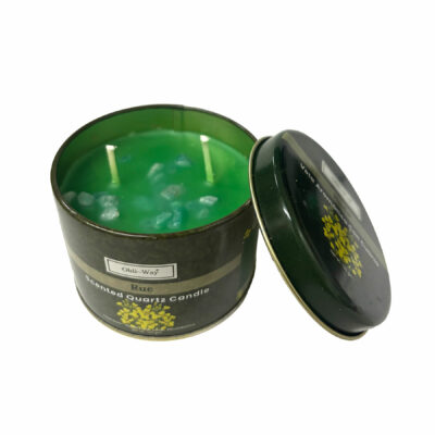 Rue scented quartz candle