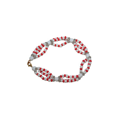 Shango 3 hilo santeria bracelet 36726
