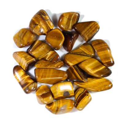 Tiger eye tumbled stone 64420