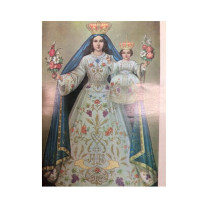 Virgin candelaria card 55333