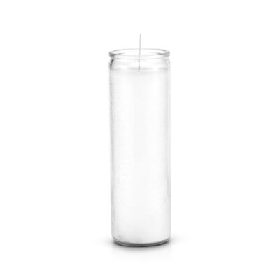 White Candle Plain 7 Day
